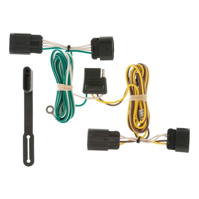 CURT Custom Wiring Harness, 4-Way Flat Output, Select Chevrolet Equinox, Gmc Terrain, 56094
