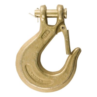 CURT 7/16 in. Safety Latch Clevis Hook (40,000 lb., 7/16 in. Pin)
