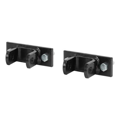 CURT Adjustable Tow Bar Bumper Brackets (1/2 in. Pin Holes), 19748