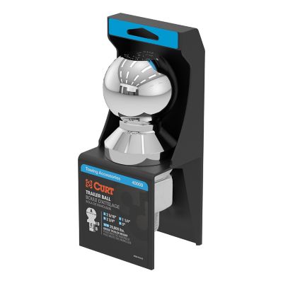 Image showing  2-5/16 in. Trailer Ball (1-1/4 in. x 2-3/4 in. Shank, 20,000 lb., Chrome), 40009