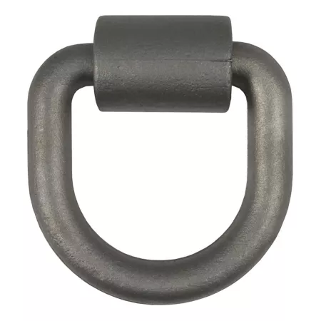 CURT Weld-On Tie-Down D-Ring 3 in x 3 in Capacity 8 833 lb Capacity Raw Steel Tie Down Anchors