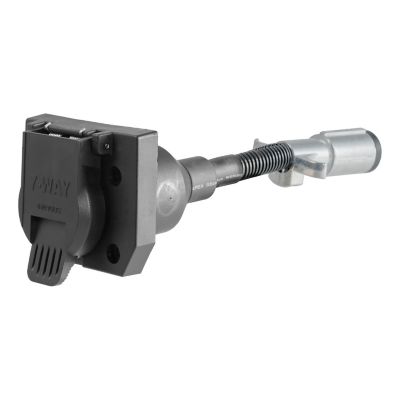 CURT Electrical Adapter (6-Way Round Vehicle to 7-Way RV Blade Trailer)