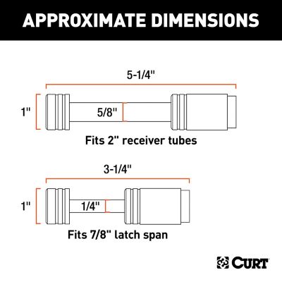 Image showing  Hitch & Coupler Lock Set (2 in. Receiver, 7/8 in. Latch)