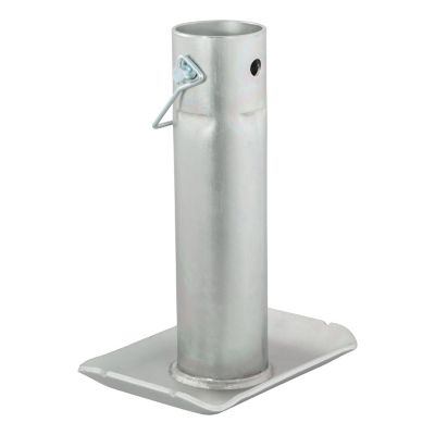 CURT Pin-On Jack ft. (Fits 2 in. Tube, 2,000 lb., 8-1/2 in. Height)