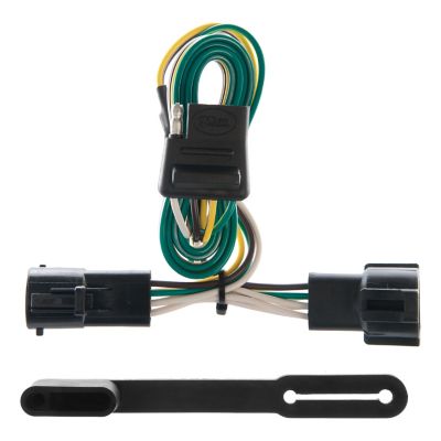 CURT Custom Wiring Harness, 4-Way Flat Output, Select Ford Ranger, 55314