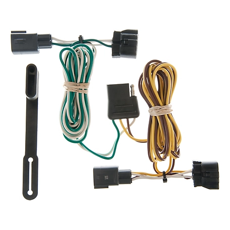 CURT Custom Wiring, 4-Way Flat Output, Select Dodge Ram 1500, 2500, 3500, Dakota, 55329