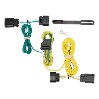 CURT Custom Wiring Harness, 4-Way Flat Output, Select Chevrolet Camaro, 56197