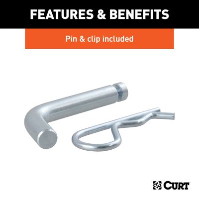 Image showing  Towing Starter Kit with 2 in. Ball, 1-1/4 in. Shank, 3,500 lb., 3/4 in. Rise