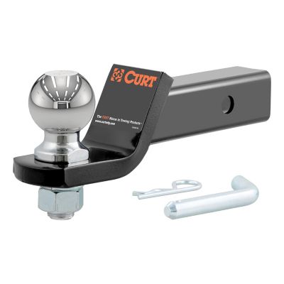 CURT Loaded Ball Mount with 2-5/16 in. Ball (2 in. Shank, 7,500 lb., 2 in. Drop), 45041