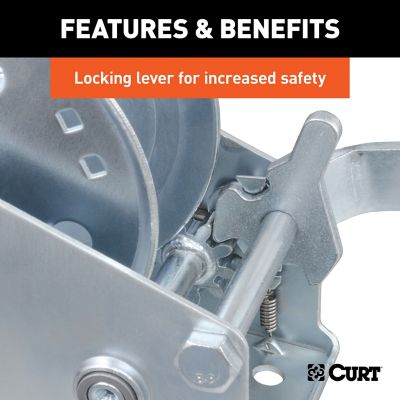 Image showing  Hand Crank Win. (1,200 lb., 7-1/2 in. Handle)