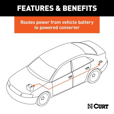 Image showing  Powered Converter Wiring Kit (15 Amps), 55152