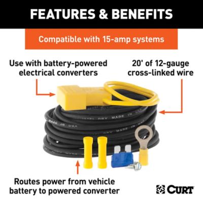 Image showing  Powered Converter Wiring Kit (15 Amps), 55152