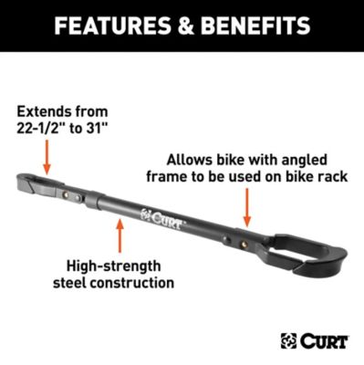 Image showing  22-1/2 in. to 31 in. Adjustable Bike Adapter Beam for Angled Frames, 18016