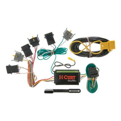 CURT Custom Wiring, 4-Flat, Battery Connection Required, Select Explorer, Mountaineer, 55345