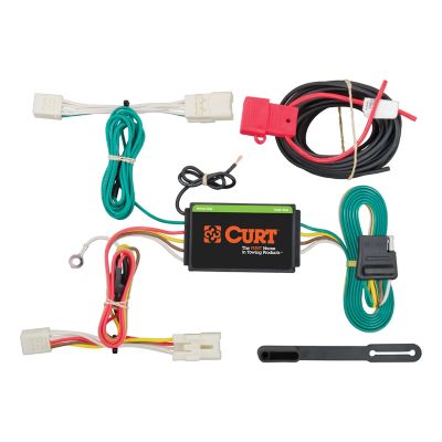 CURT Custom Wiring Harness, 4-Way Flat Output, Select Hyundai Elantra, Gt, Ioniq, 56233