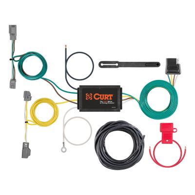 CURT Custom Wiring Harness, 4-Way Flat Output, Select Chevrolet Cruze, 56319