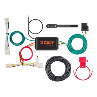 CURT Custom Wiring Harness, 4-Way Flat Output, Select Hyundai Sonata, 56390