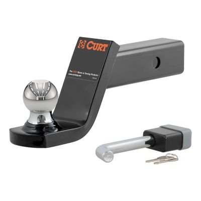 CURT Towing Starter Kit with 2 in. Ball (2 in. Shank, 7,500 lb., 4 in. Drop)