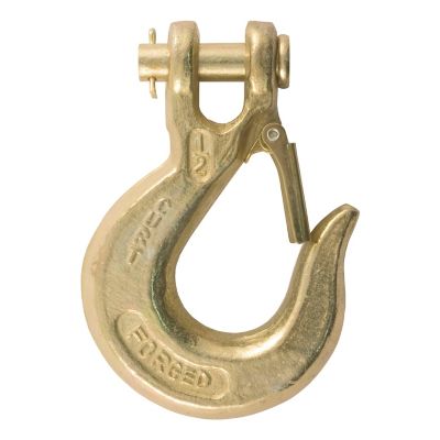 CURT 1/2 in. Safety Latch Clevis Hook (35,000 lb., 1/2 in. Pin)