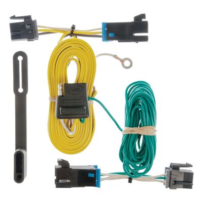 CURT Custom Wiring, 4-Flat, Select Chevy Express, Gmc Savana 1500, 2500, 3500, 4500, 55540