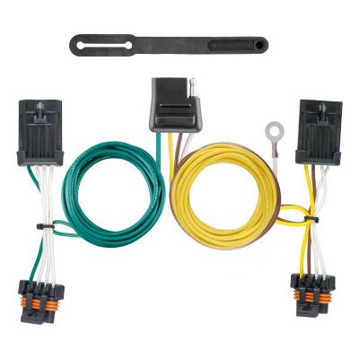 CURT Custom Wiring Harness, 4-Way Flat Output, Select Buick Lacrosse, 56340