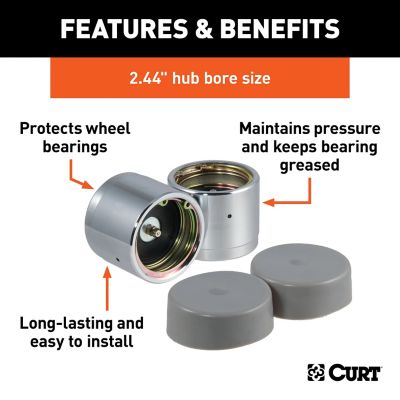 Image showing  2.44 in. Bearing Protectors and Covers, 2-Pack