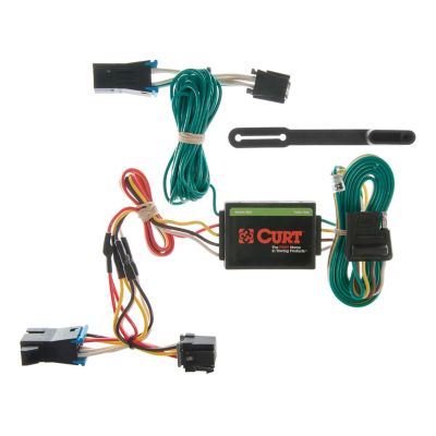 CURT Custom Wiring, 4-Way Flat, Select Chevrolet Express, Gmc Savana 1500, 2500, 3500, 55335