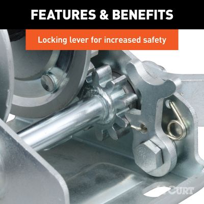 Image showing  Hand Crank Win. (900 lb., 6-1/2 in. Handle), 29423