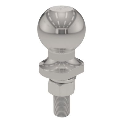 Image showing  2 in. Trailer Ball (3/4 in. x 2-1/8 in. Shank, 3,500 lb., Stainless), 40052