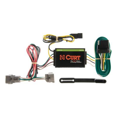 CURT Custom Wiring Harness, 4-Way Flat Output, Select Jeep Grand Cherokee, 55260