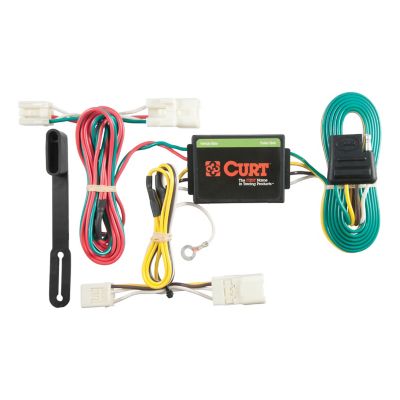 CURT Custom Wiring Harness, 4-Way Flat Output, Select Hyundai Elantra, 56126