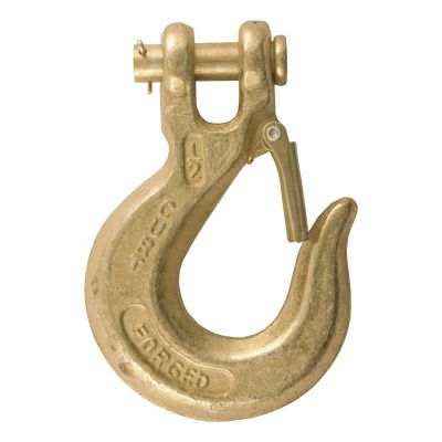 CURT 1/2 in. Safety Latch Clevis Hook 48,000 lb., 1/2 in. Pin)