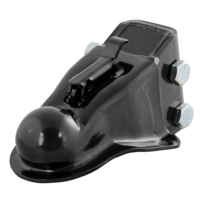 CURT 2-5/16 in. Channel-Mount Coupler with Easy-Lock (14,000 lb., Black), 25330