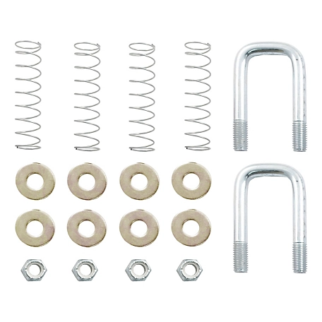 CURT Replacement Original Double Lock Safety Chain Anchor Kit (Fits 60607)