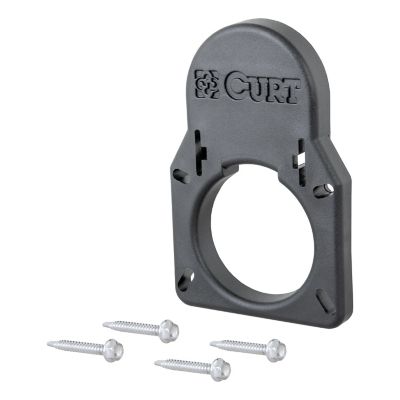 CURT Chevrolet and Gmc Truck Bed 7-Way Opening Cover Plate, 55417