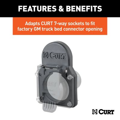 Image showing  Chevrolet and Gmc Truck Bed 7-Way Opening Cover Plate, 55417