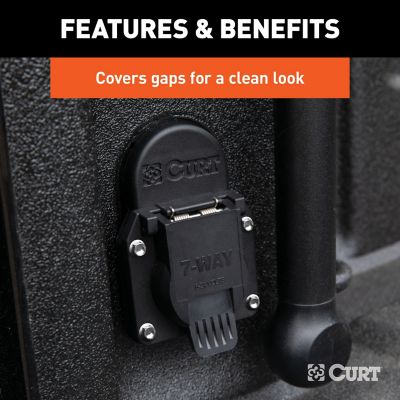 Image showing  Chevrolet and Gmc Truck Bed 7-Way Opening Cover Plate, 55417