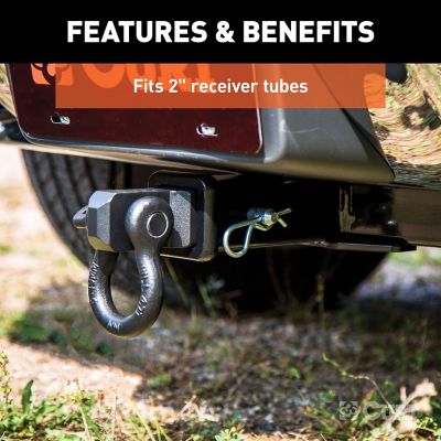 Image showing  D-Ring Shackle Mount, 2 in. Shank