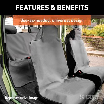 Image showing  Seat Defender Removable Waterproof Bucket Seat Cover, Brown