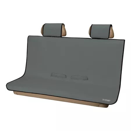 CURT Seat Defender 18510 58" x 55" Waterproof Removable Gray Bench Seat Cover Seat Covers