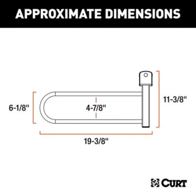 Image showing  Tray-Style Bike Rack Cradles for Fat Tires (4-7/8 in. Id, 2 Pack), 18091