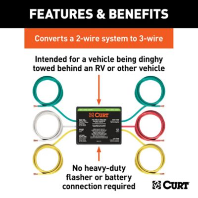 Image showing  2-To-3-Wire Taillight Converter, 56196