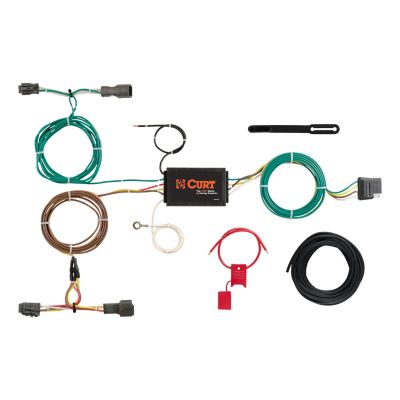 CURT Custom Wiring Harness, 4-Way Flat Output, Select Kia Sorento, 56256