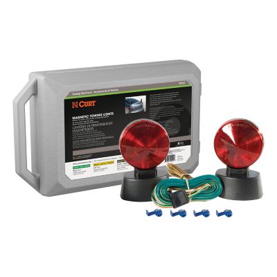 CURT Magnetic Tow Lights with Storage Case