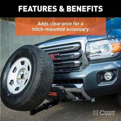 Image showing  8 in. Receiver Tube Extender, 2 in. Shank, 3,500 lb.