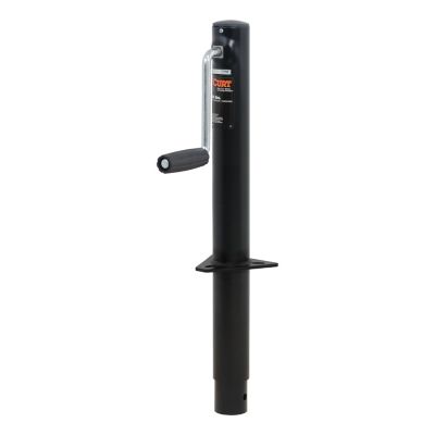 CURT 2,000 lb. A-Frame Trailer Jack with Side Handle, 14-1/2 in. Travel