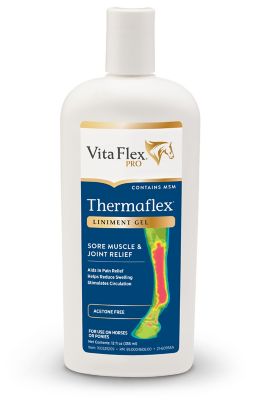 Farnam Vita Flex Thermaflex Liniment Gel for Horses, 12 oz.