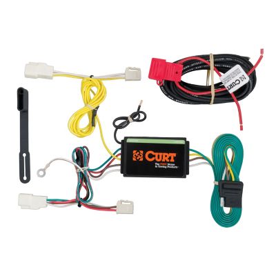 CURT Custom Wiring Harness, 4-Way Flat Output, Select Subaru Impreza, Brz, Scion Fr-S, 56212