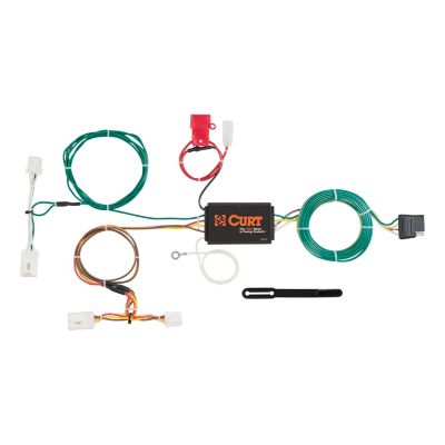 CURT Custom Wiring Harness, 4-Way Flat Output, Select Nissan Murano, 56267