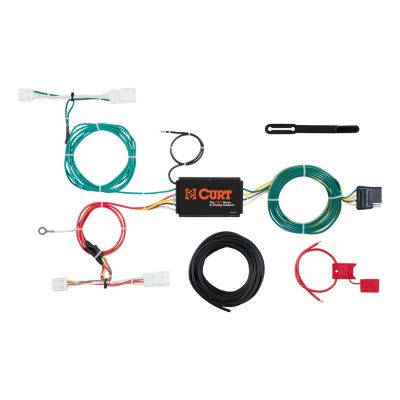 CURT Custom Wiring Harness, 4-Way Flat Output, Select Lexus NX 200T, NX 300H, 56268